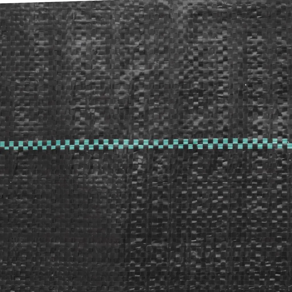 Weed Membrane Black 2x25m PP Landscape Fabric Garden Weed Control Mat