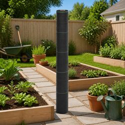 Reliable Weed Control Membrane, 1x100m Black Fabric