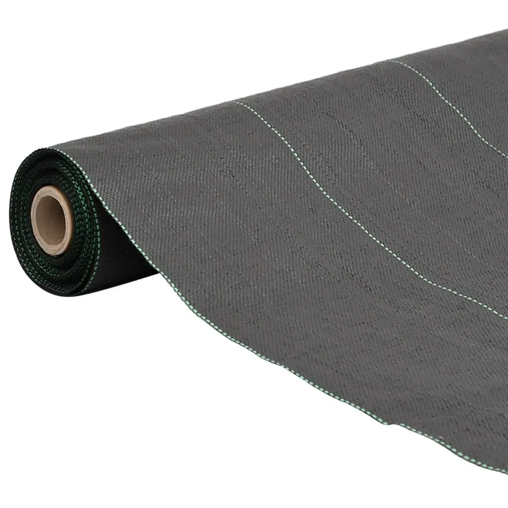 Weed Control Membrane Fabric 1x200m Black Landscape Garden Lawn Suppression Mat