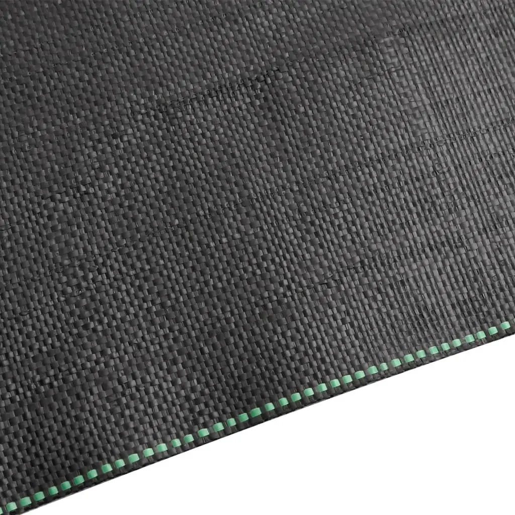 Weed Membrane Black Landscape Fabric 2x25m Garden Weed Control Suppressant Mat