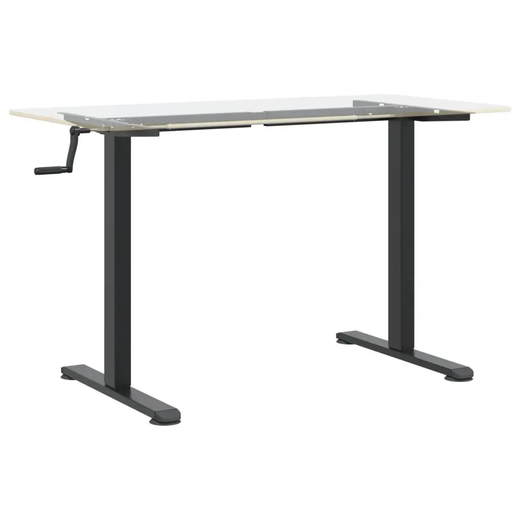 Adjustable Desk Frame in Black