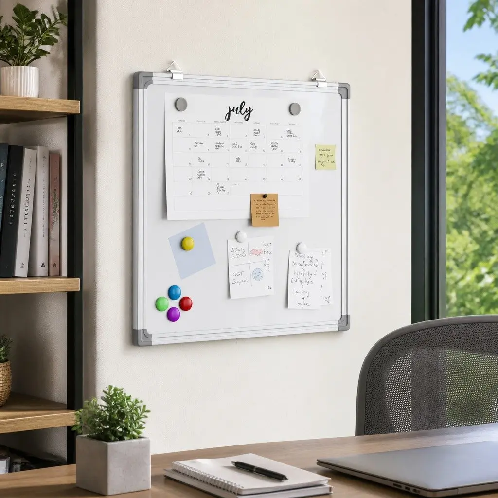 40x40 cm Magnetic Whiteboard