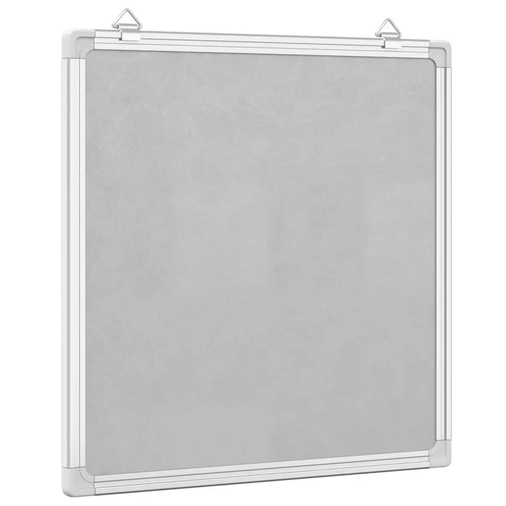 Magnetic Whiteboard Wall Mount Display Board 40x40 cm Office Home Memo Notes