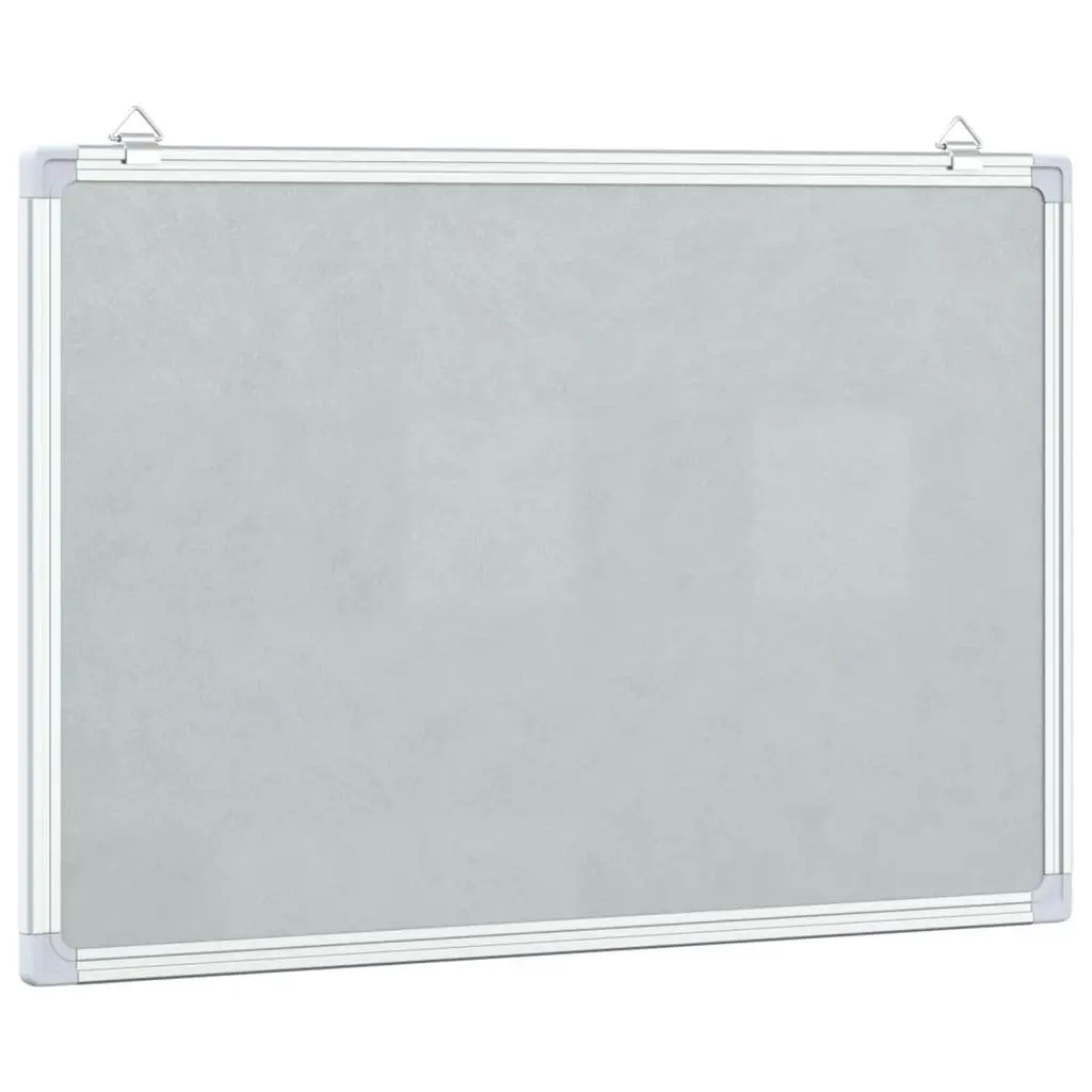 Magnetic Whiteboard Wall Mount Display Board 60x40cm Office Home Presentation