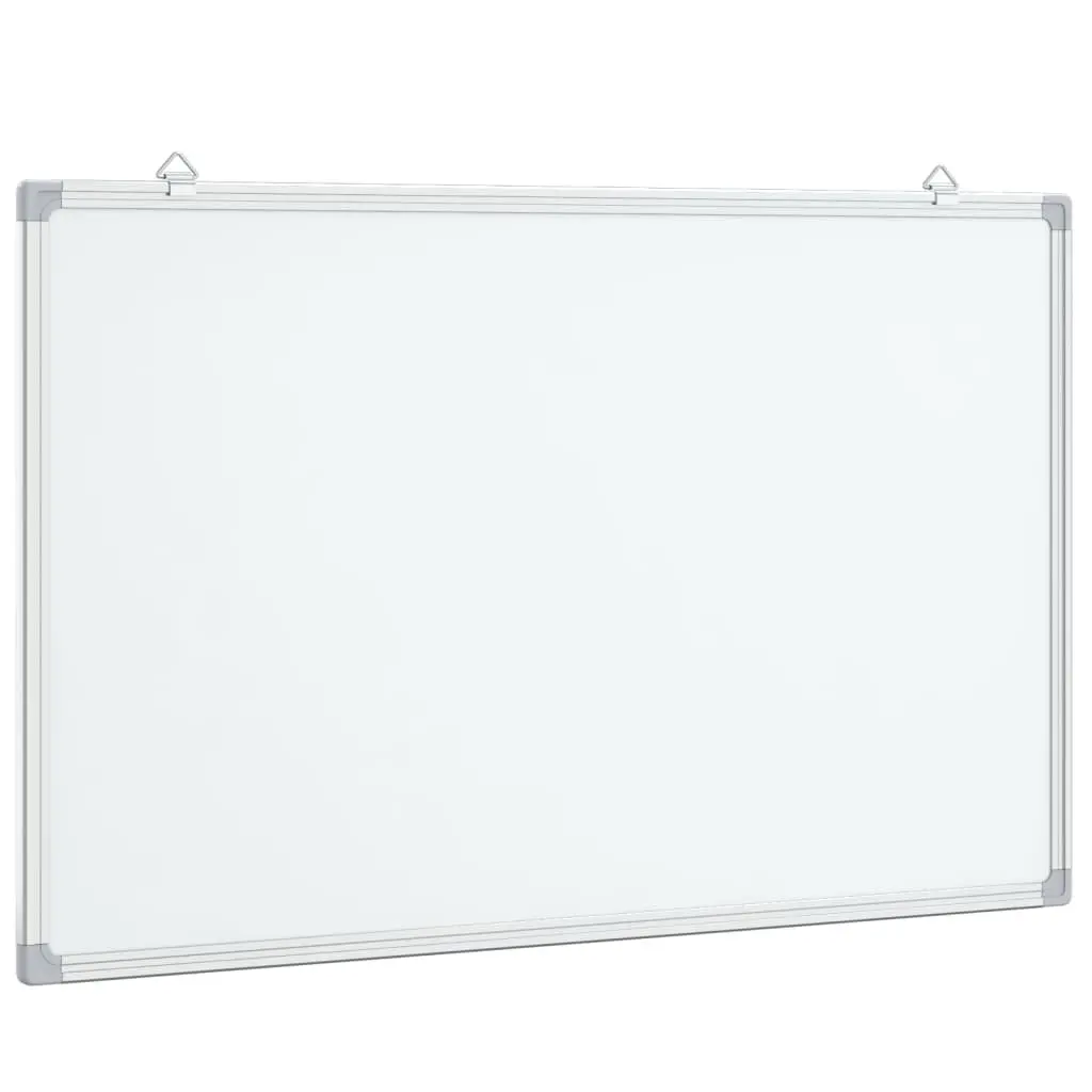 Magnetic Whiteboard 80x50cm Wall Mount Office Home Presentation Display Board