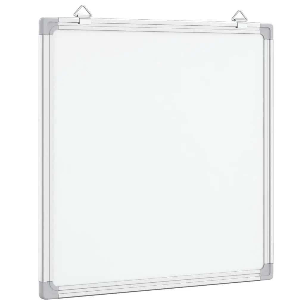 Magnetic Whiteboard Writing Surface 60x60cm Wall Mount Office Home Display Board