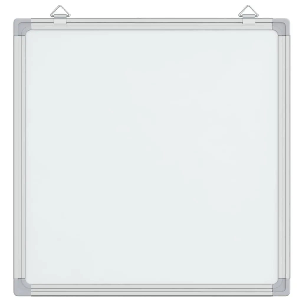 Magnetic Whiteboard Writing Surface 60x60cm Wall Mount Office Home Display Board