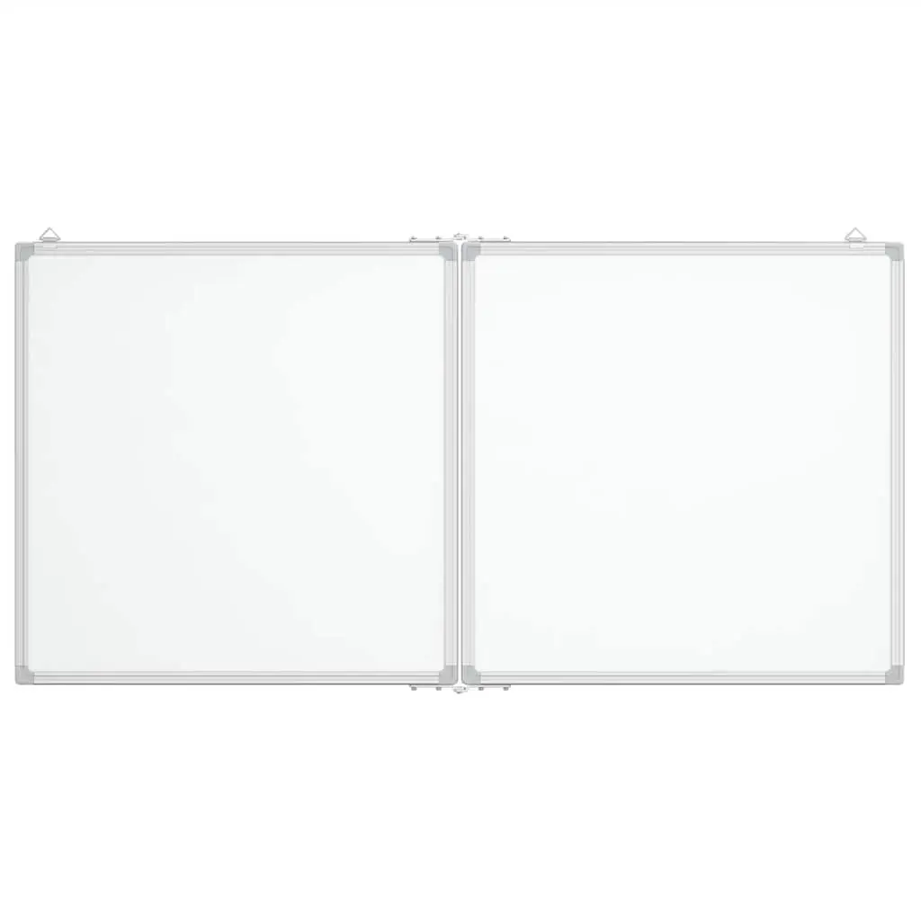Magnetic Whiteboard Foldable Display Board 120 x 60 cm Lacquer Coated Surface