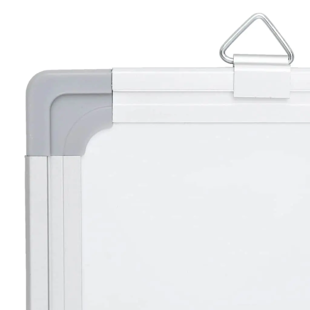 Magnetic Whiteboard Foldable Two Panel Display Board Home Office 180 x 100 cm White