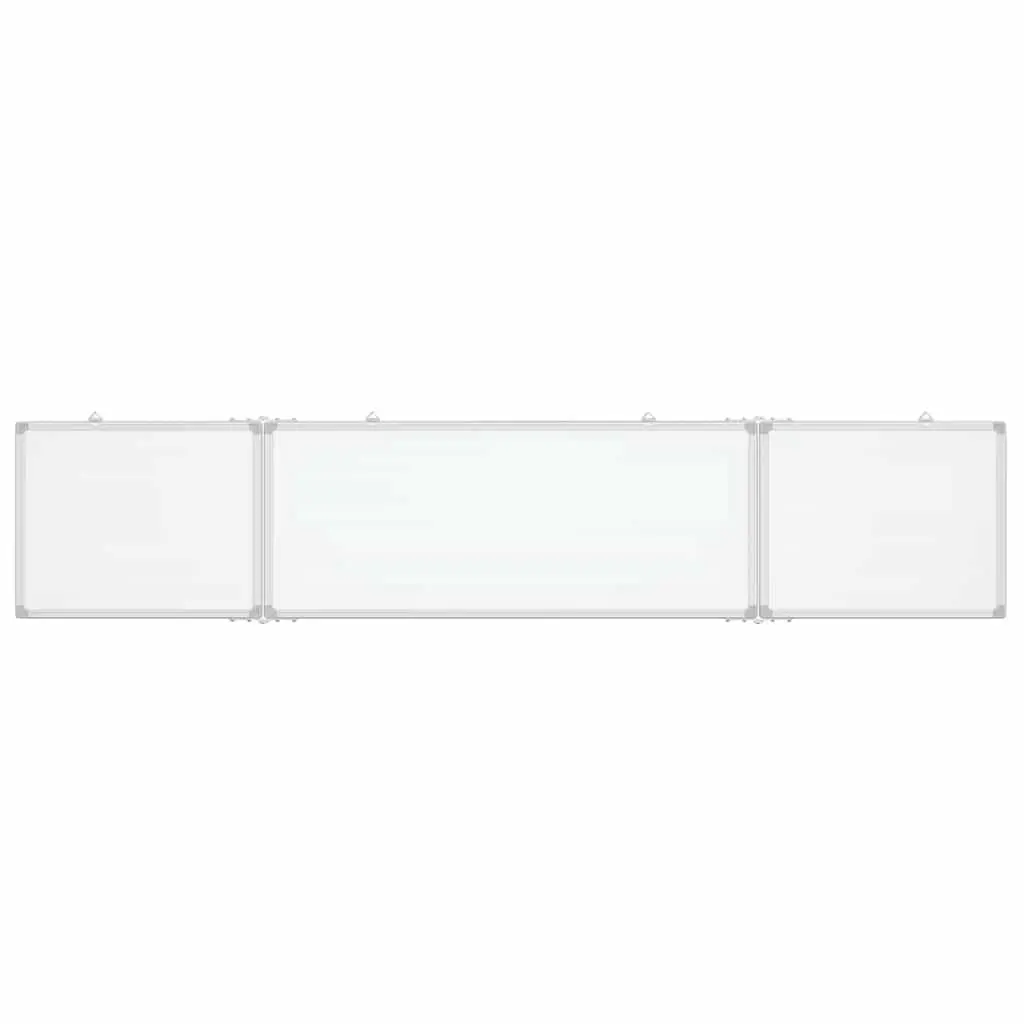 Foldable Magnetic Whiteboard Display Board 200x40cm Office Home
