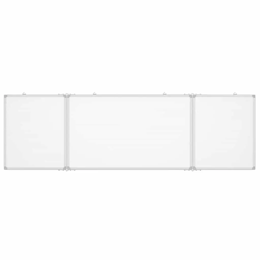 Foldable Magnetic Whiteboard Presentation Display Board 160x50 cm White