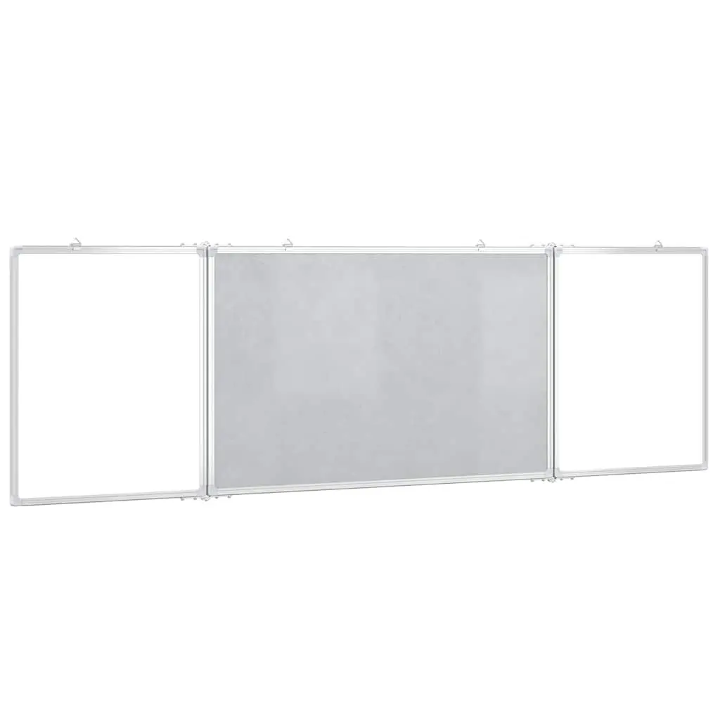 Magnetic Whiteboard Foldable Display Board for Office Home School 200 x 60 cm