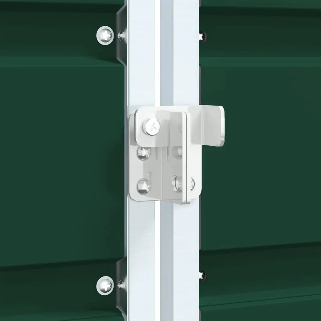 Wheelie Bin Storage Outdoor Garden Waste Enclosure Triple Green 216 x 81 x 115 cm