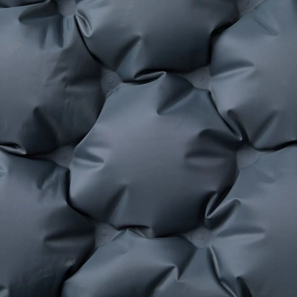 Self Inflating Camping Mattress 2 Person Double Air Bed 8.5 cm Thick Grey
