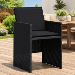 Comfortable and Practical Outdoor Garden Chairs Set of 4