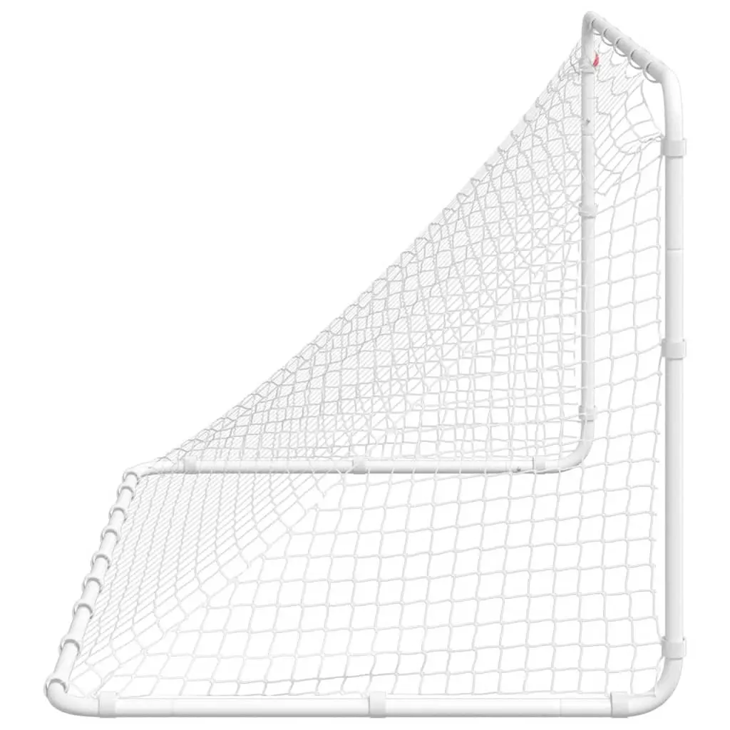 Soccer Goal Portable Training Football Gate 122x81x81 cm White
