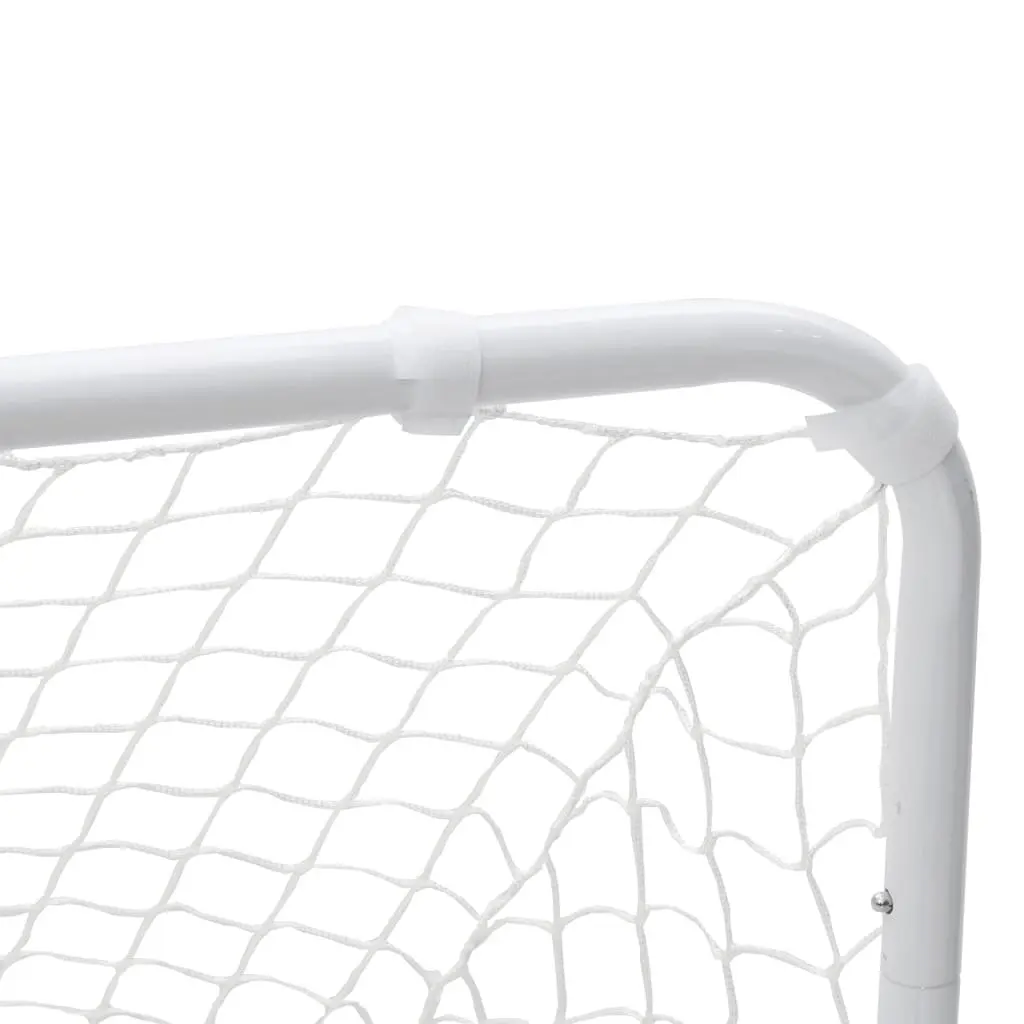 Soccer Goal Portable Training Football Gate 122x81x81 cm White