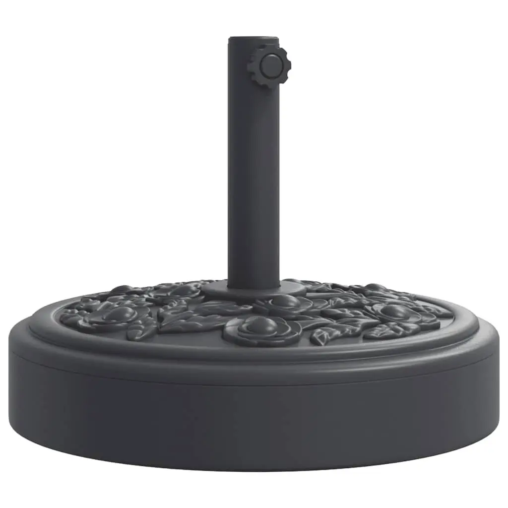 Parasol Base Umbrella Stand 25kg Stable Concrete Black