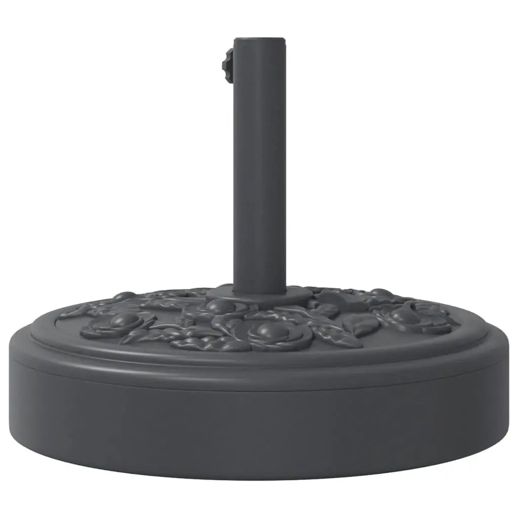 Parasol Base Umbrella Stand 25kg Stable Concrete Black