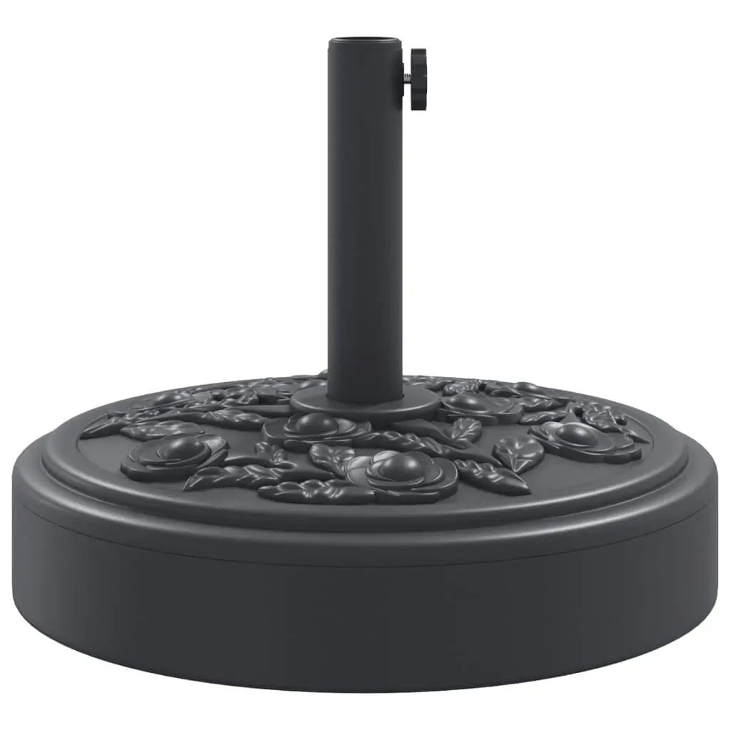 Parasol Base Umbrella Stand 25kg Stable Concrete Black