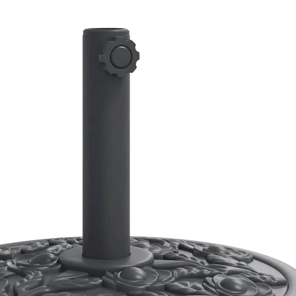 Parasol Base Umbrella Stand 25kg Stable Concrete Black