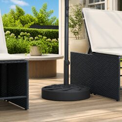 Reliable 25kg Parasol Base for Stability and Safety