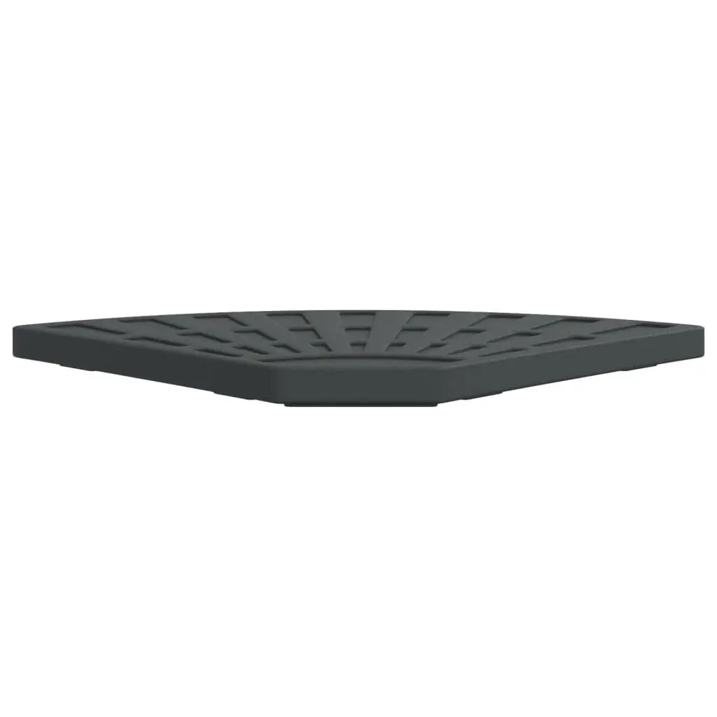 Parasol Base Weight 14kg for Cross Stand Umbrella Black