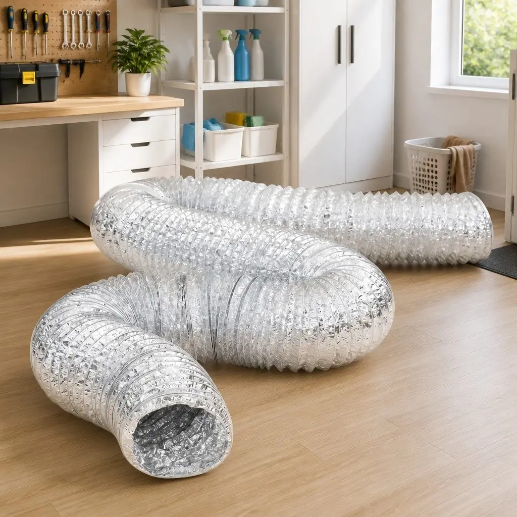 Flexible Ventilation Duct Air Circulation System 6m Length 150mm Diameter