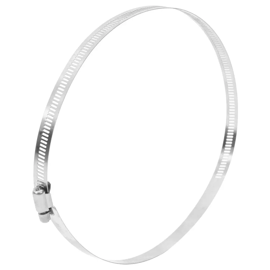 Hose Clamps 6 Piece 91-165 mm Stainless Steel Fasteners