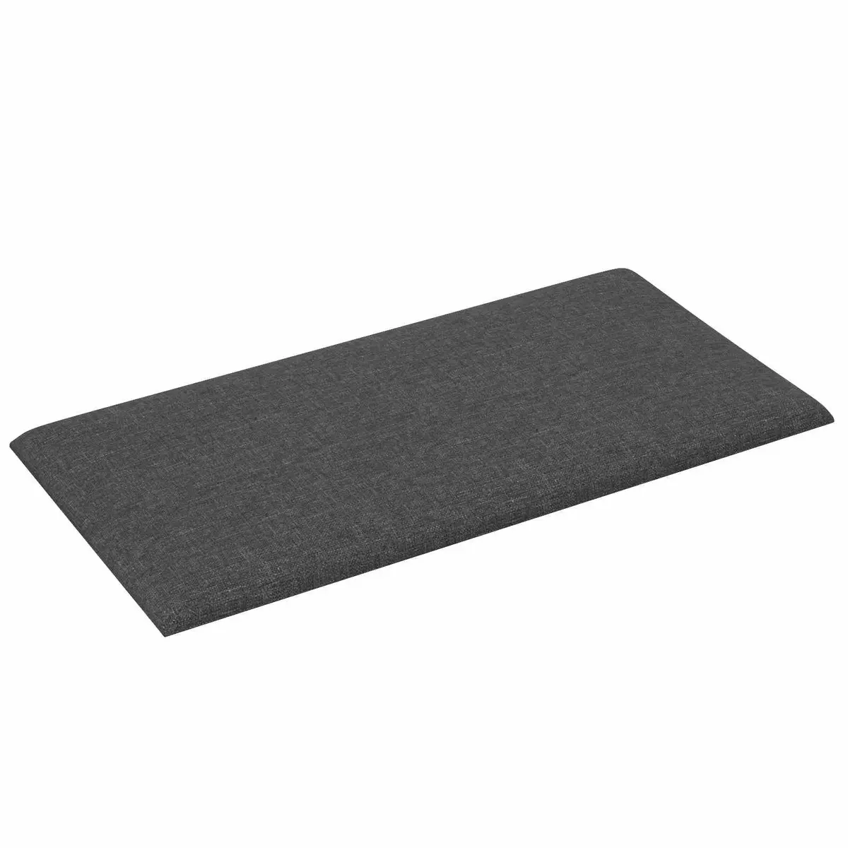 Wall Headboard Panels 12 Pcs 30x15cm Modern Bedroom Fabric Engineered Wood Grey
