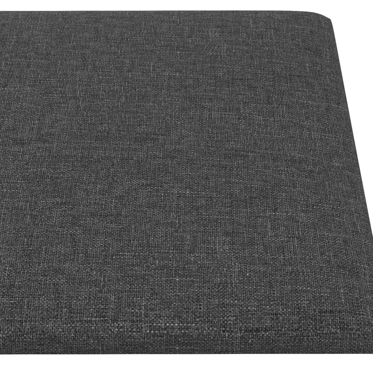 Wall Headboard Panels 12 Pcs 30x15cm Modern Bedroom Fabric Engineered Wood Grey