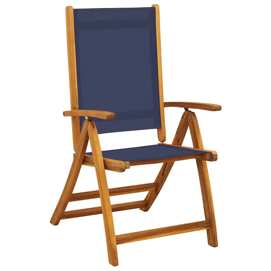 Folding Chairs 2 pcs Acacia Wood Outdoor Use