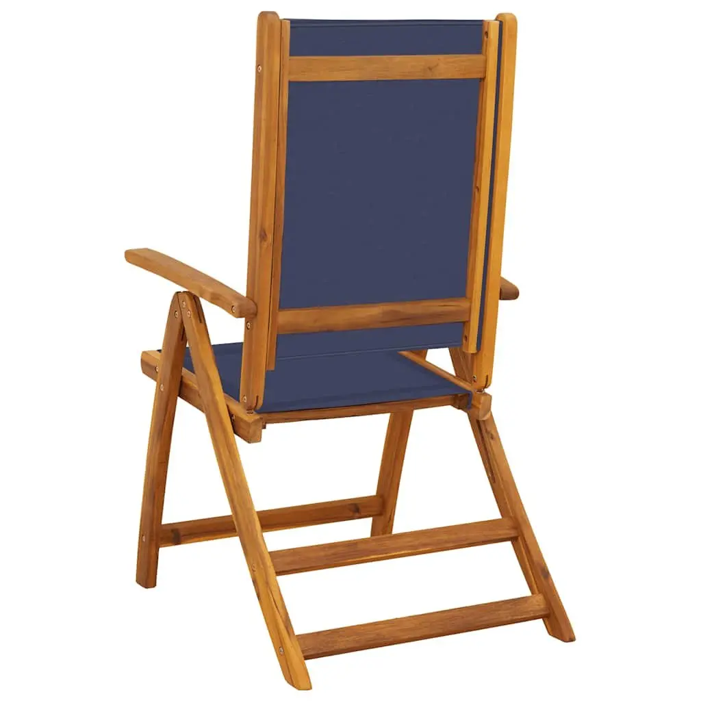 Folding Chairs 2 pcs Acacia Wood Outdoor Use