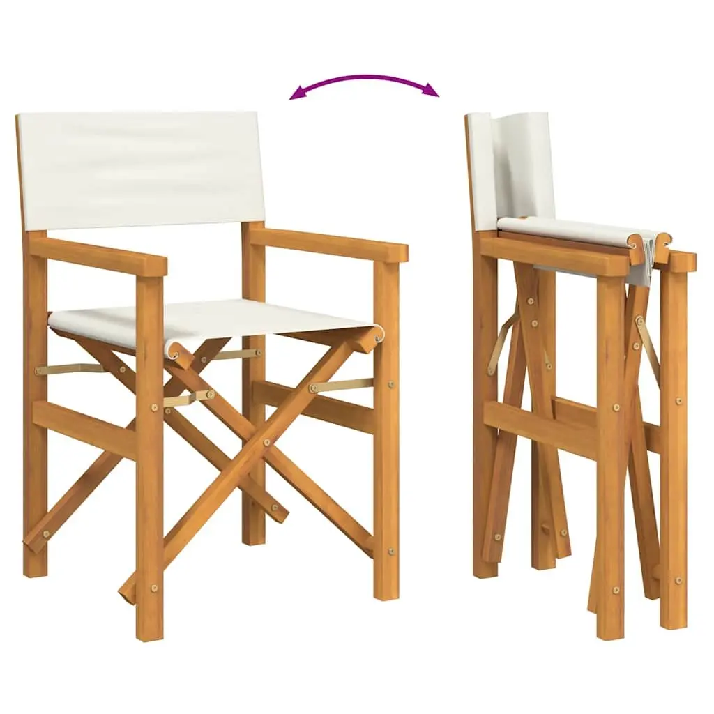 Cream Director's Chair