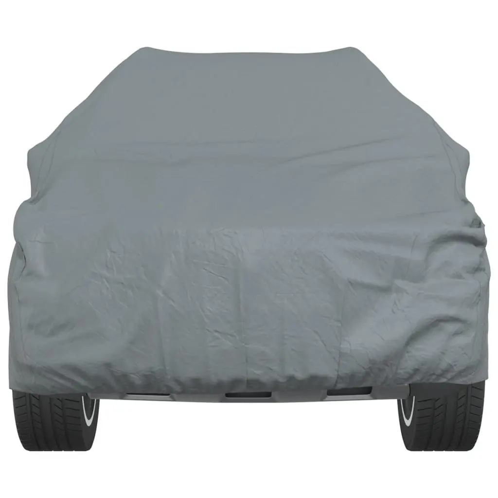 SUV Car Cover Grey L Non-Woven Fabric Breathable Windproof