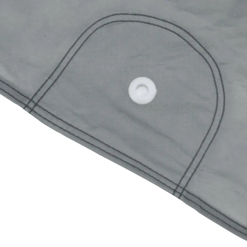 SUV Car Cover Grey L Non-Woven Fabric Breathable Windproof