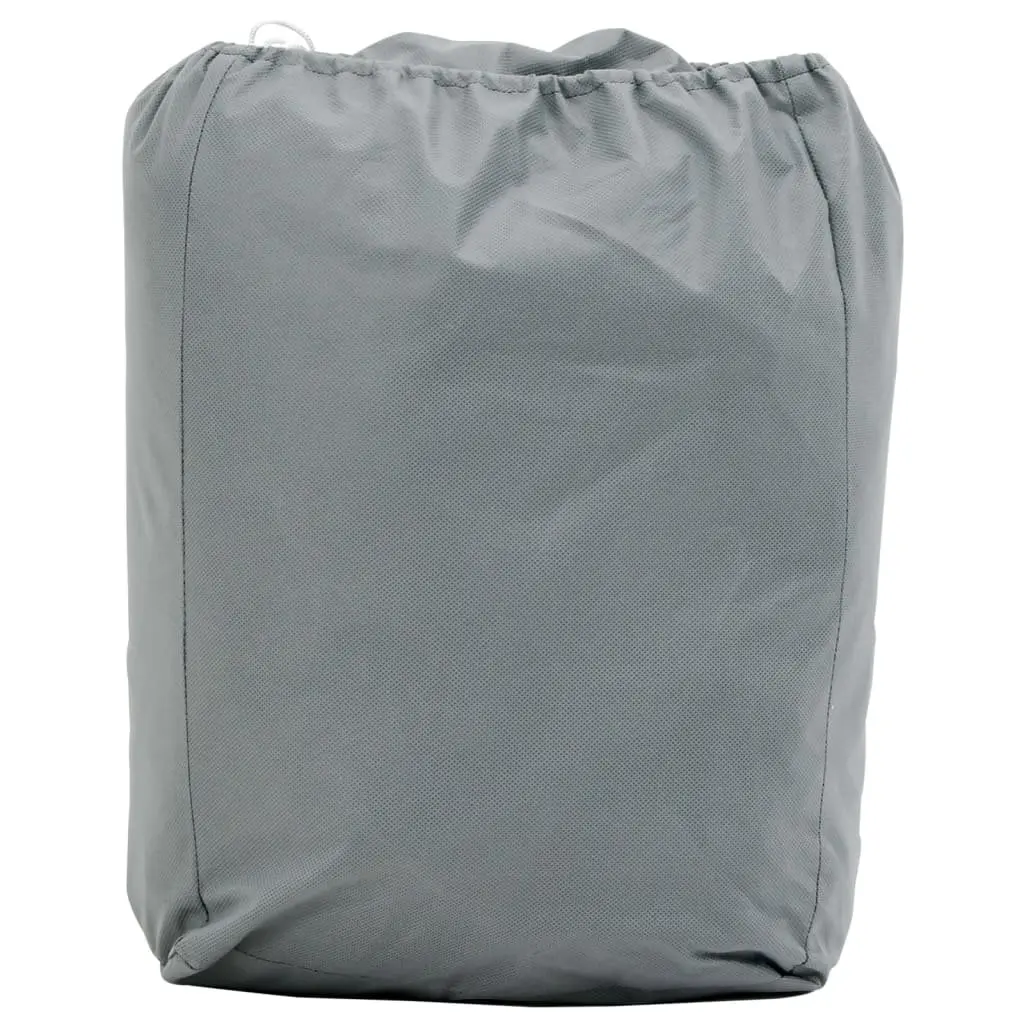 SUV Car Cover Grey Full Size Breathable Non-Woven Fabric Dust Protection