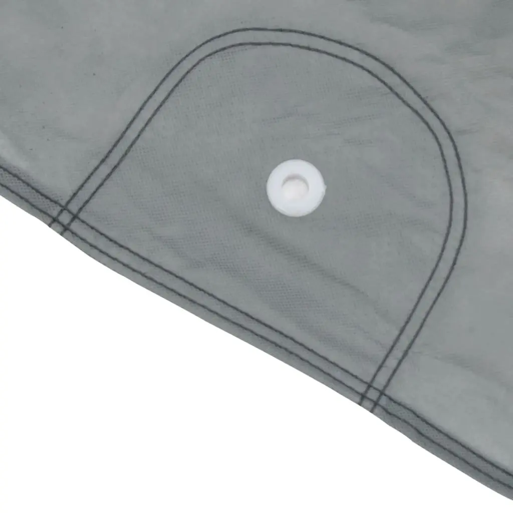 SUV Car Cover Grey Full Size Breathable Non-Woven Fabric Dust Protection