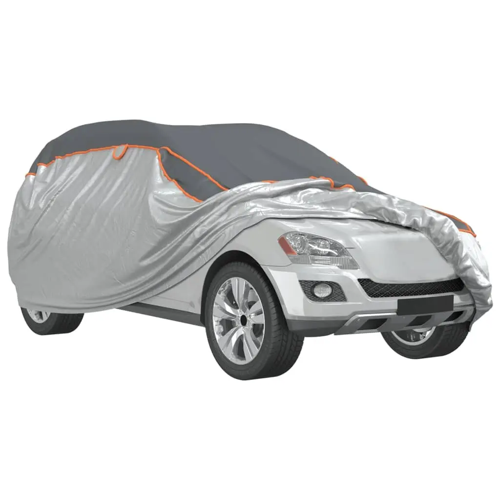 SUV Car Cover Hail Protection Full M Silver Grey UV Scratch Rain Snow Dust