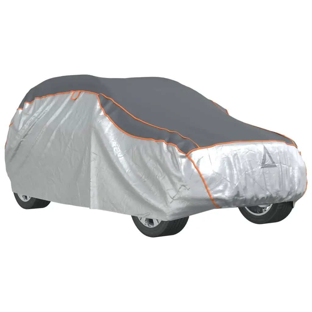 Car Cover SUV Hail Protection Full L Grey Silver