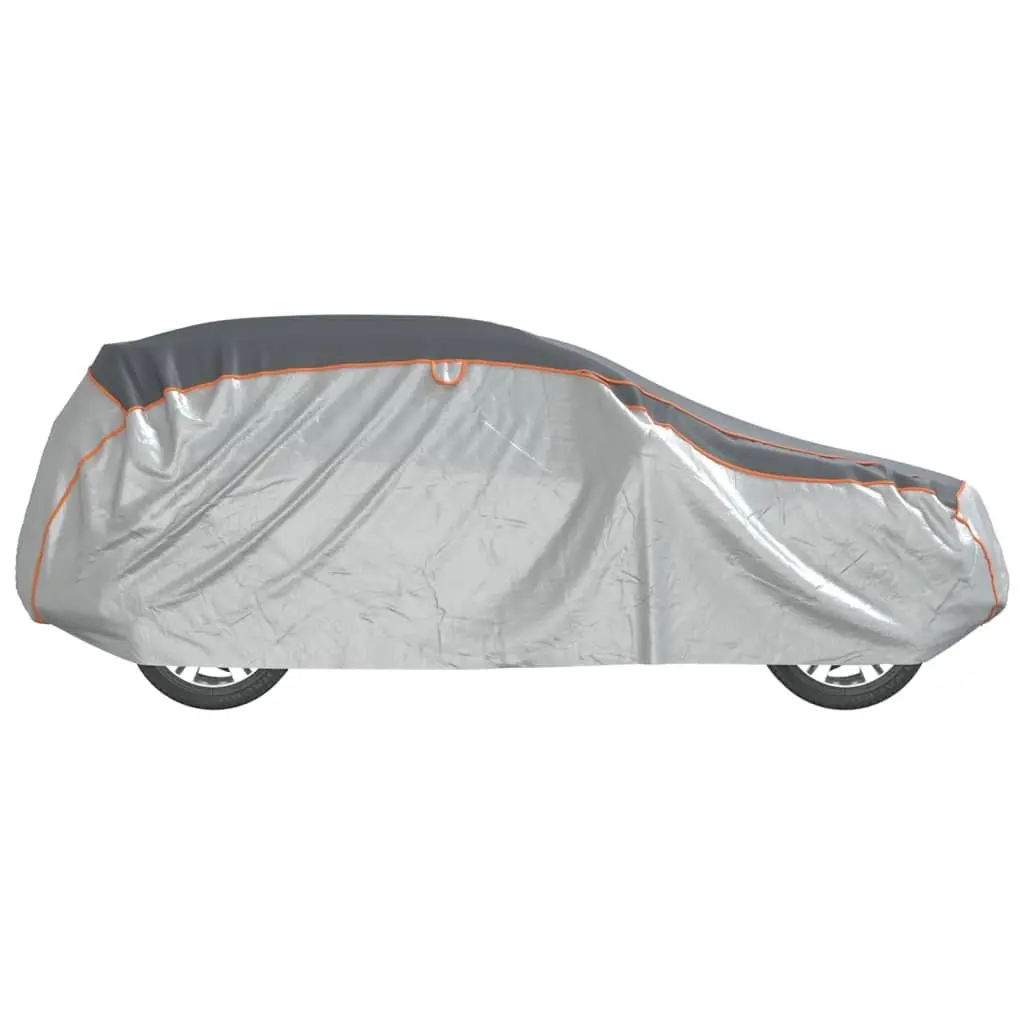 Car Cover SUV Hail Protection Full L Grey Silver