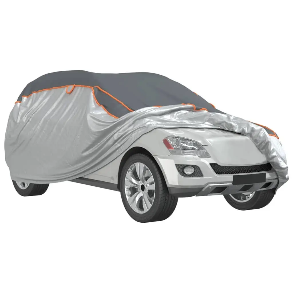 SUV Car Cover XL Full Size Silver Grey Outdoor Indoor Hail Protection UV Storage