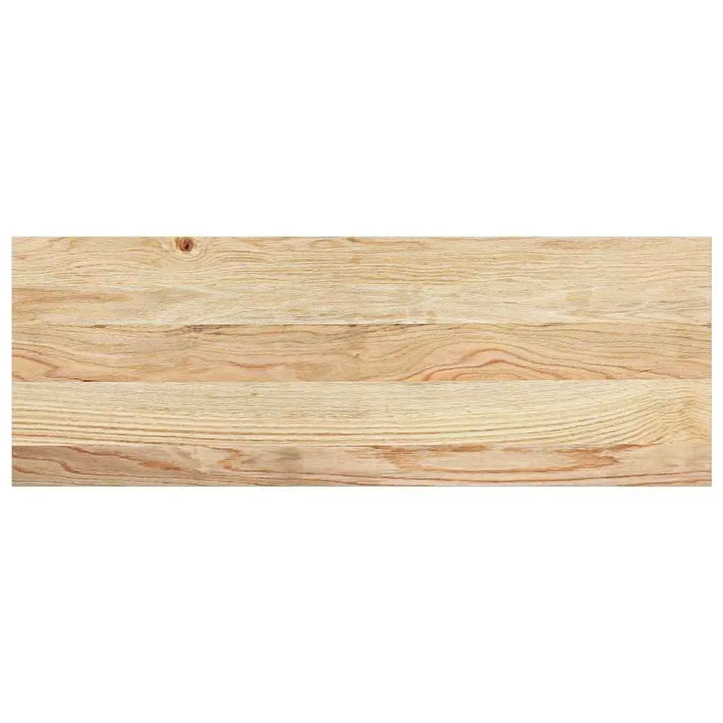 Window Sill Display Ledge Solid Oak Wood Untreated 70x25x2 cm Brown Pair