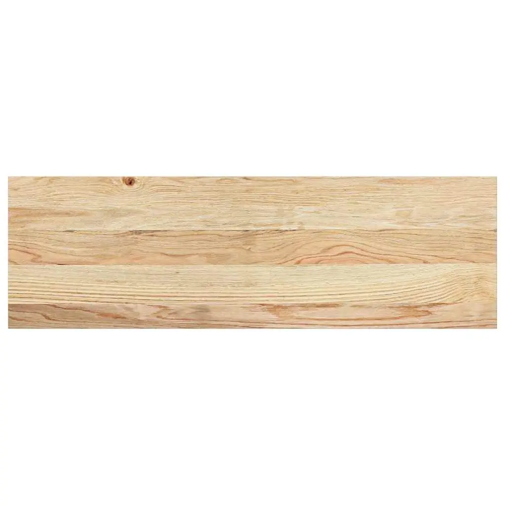 Window Sills Solid Oak Wood Untreated Natural 80x25x2 cm Interior Ledge 2 Piece