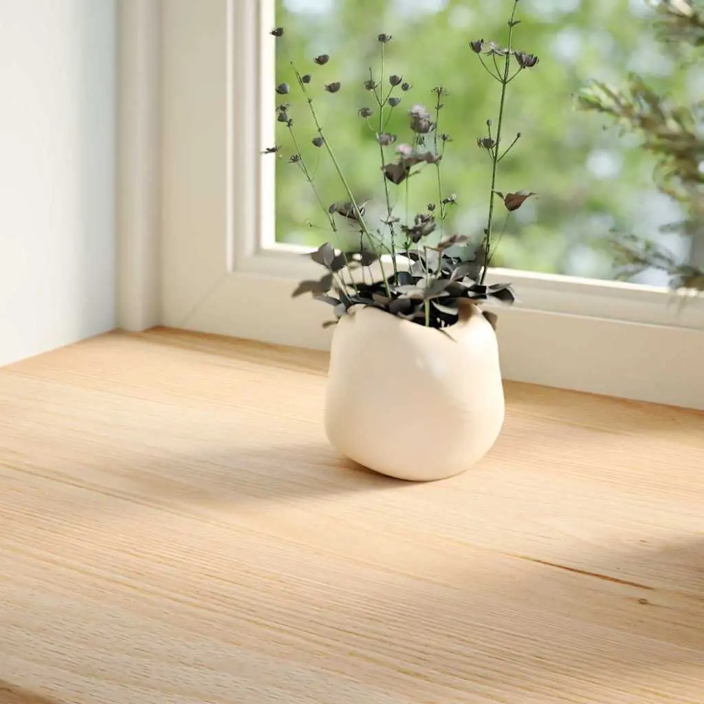 Window Sills Solid Wood Oak 70x30x2 cm Brown 2 Piece