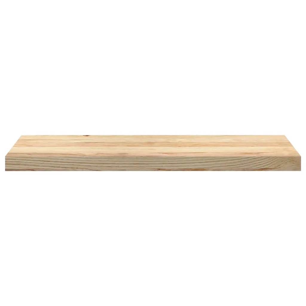 Window Sills Solid Oak Wood 80x30x2 cm Natural Brown 2 Piece