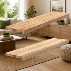 Window Sills 100x30x2 cm Solid Oak Wood Untreated Natural Brown Display Ledge