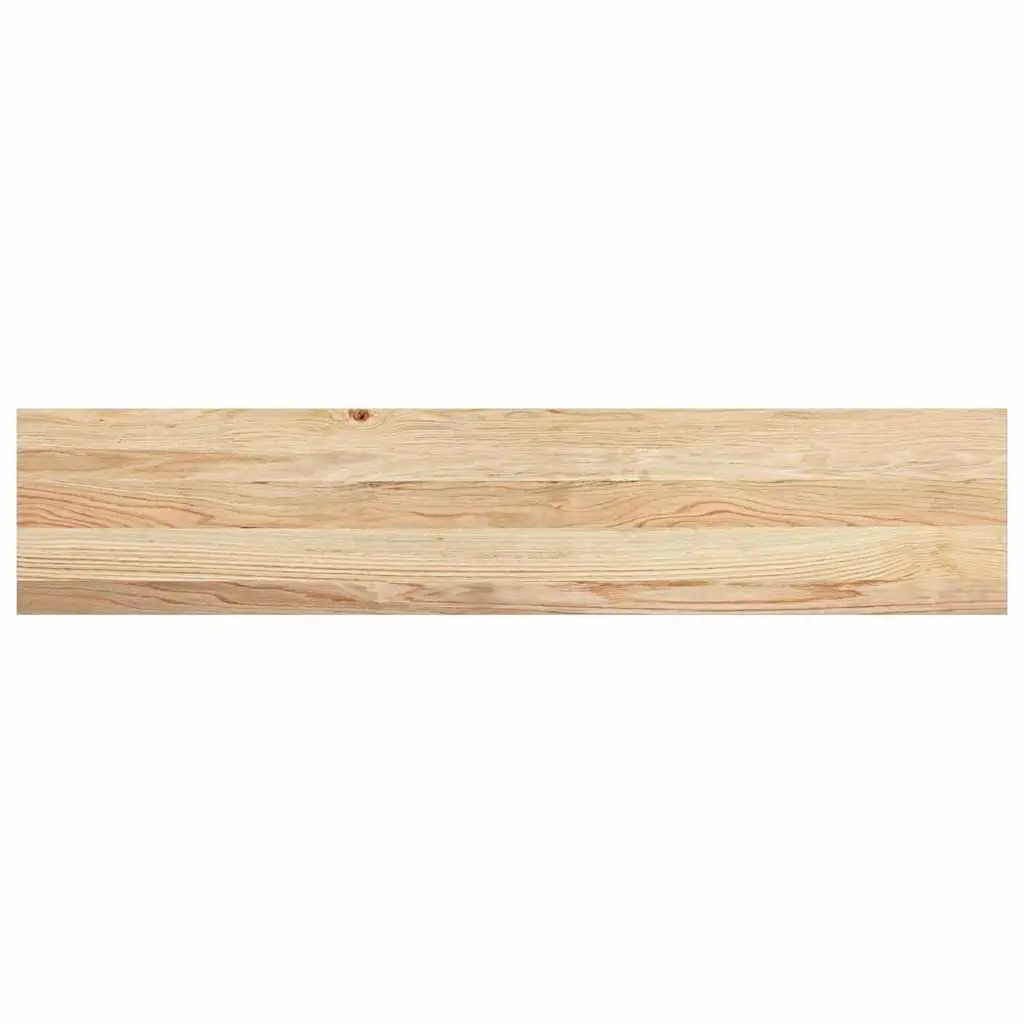 Solid Oak Wood Window Sills Untreated 120x30x2 cm Brown Display Ledge 2 Piece