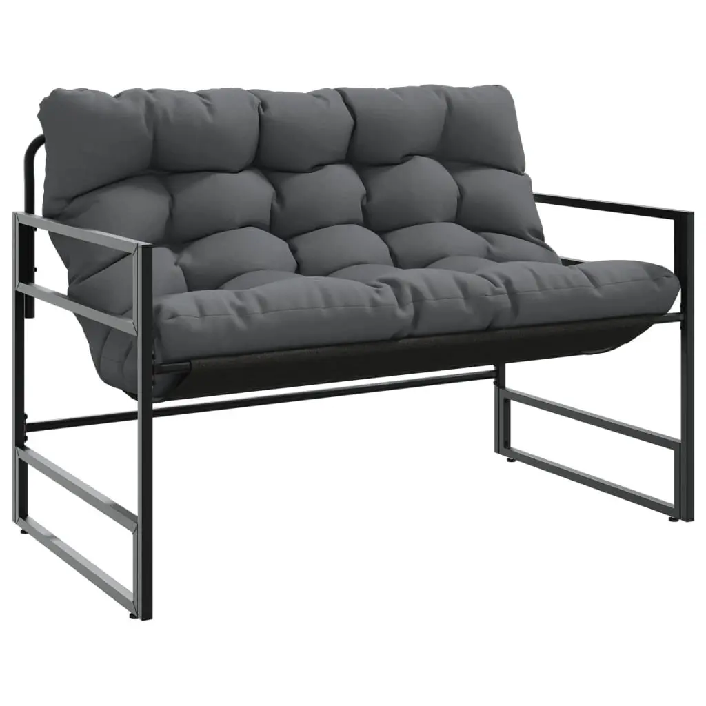 Garden Bench with Cushion for Comfort and Practicality