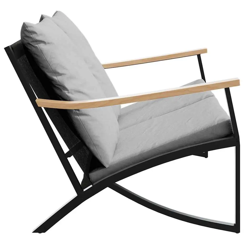 120cm Garden Bench with Cushions for Outdoor Use